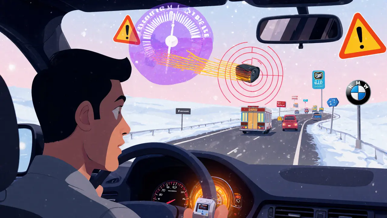Радар-детекторы в 2025 году: что законно, какие диапазоны ловят и как избавиться от ложных срабатываний
