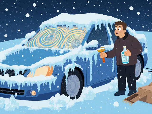 Как разморозить лобовое стекло быстро и без трещин - проверенные способы