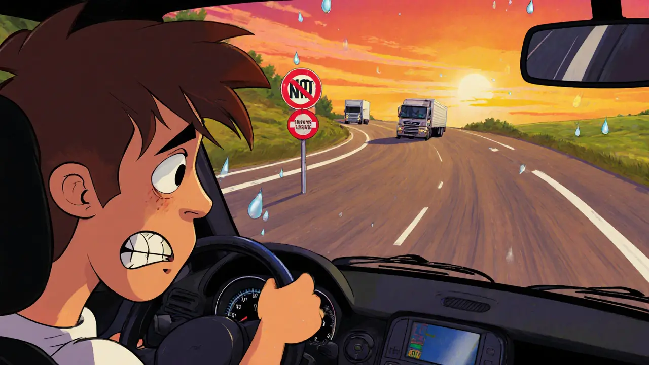 Безопасный обгон: алгоритм и оценка риска на дороге