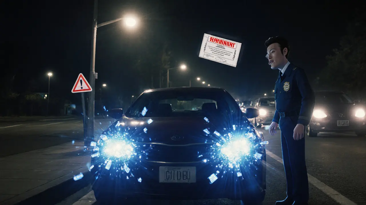 Светодиодные и ксеноновые фары: установка и требования в 2025 году