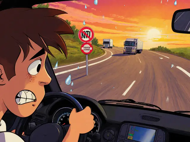 Безопасный обгон: алгоритм и оценка риска на дороге