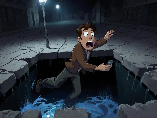 Что делать при попадании в глубокую яму: действия и фиксация ущерба