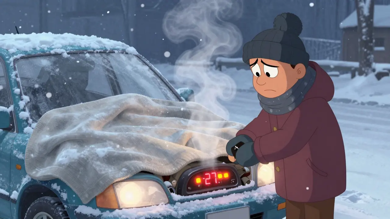 Как запустить замерзший двигатель: безопасные методы зимой