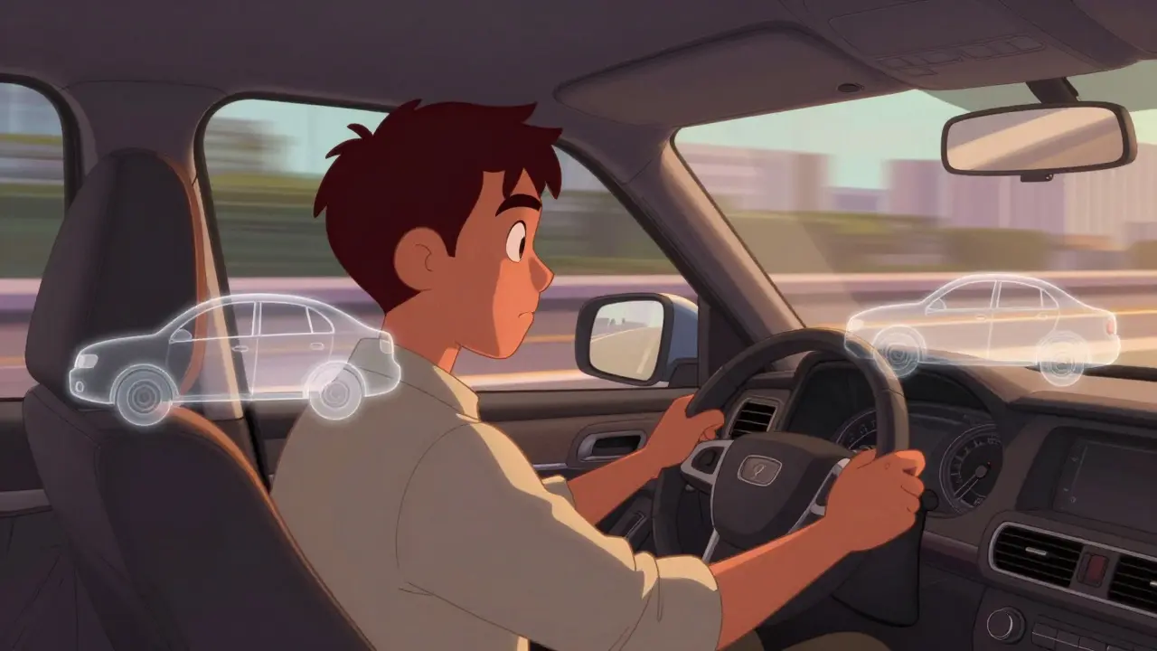 Слепые зоны автомобиля: как контролировать зеркалами и поворотом головы