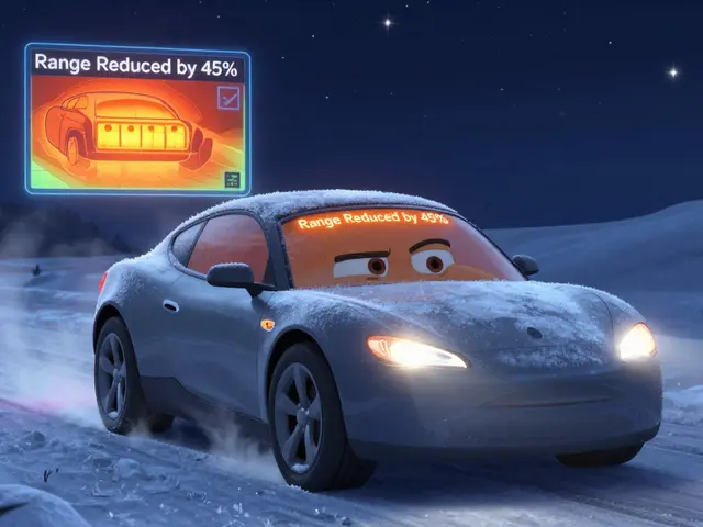 Зимний тест электромобилей: сколько теряется запаса хода при -20°C