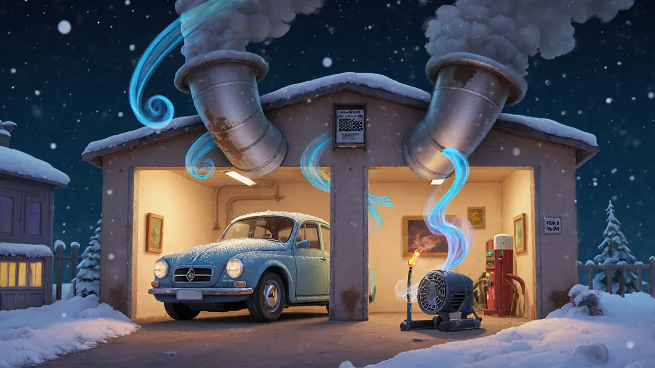 Вентиляция в гараже: как сделать естественную и принудительную систему своими руками