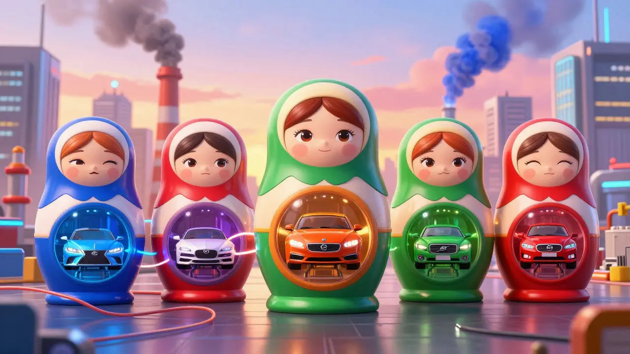 Кто кому принадлежит в автопроме: карта брендов и владельцев 2025