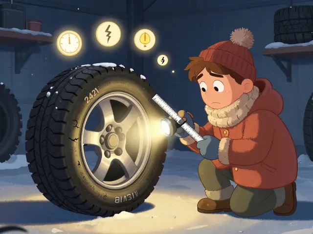 Как проверить б/у шину перед покупкой: возраст, трещины, грыжи - пошаговая инструкция