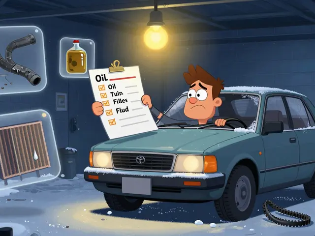 Список расходников для автомобиля: чек-лист на год