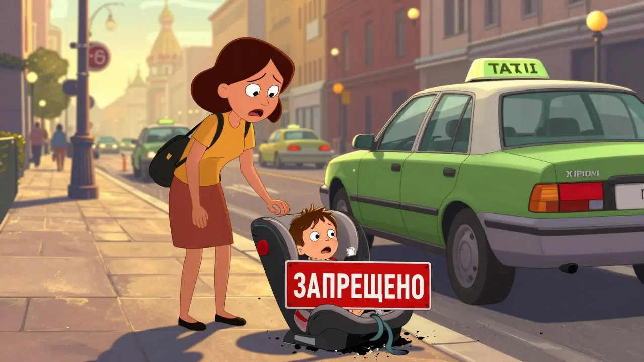 Детское кресло в такси: что нужно знать в 2026 году - требования, штрафы и как не остаться без поездки