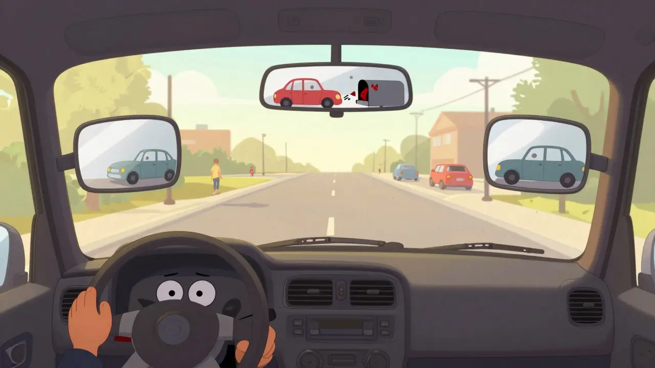 Езда задним ходом: безопасные приемы и контроль зеркал для новичков