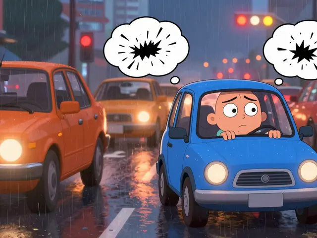 Перестроение в плотном потоке: когда и как менять полосу без риска для новичков