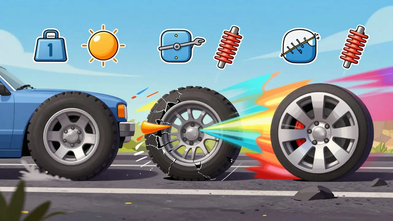 Три типа дисков: штампованный, литой и кованый — каждый влияет на машину по-разному.