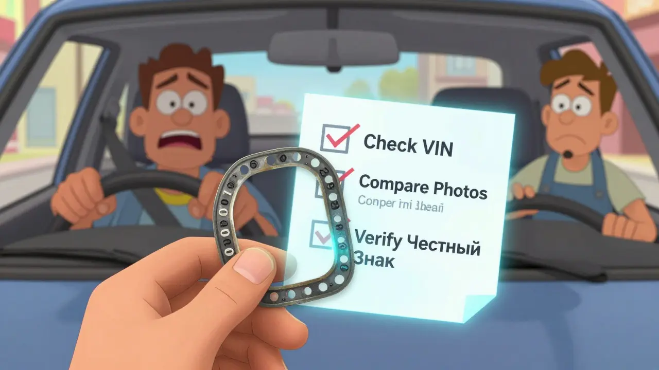 Фото стертой прокладки превращается в цифровой каталог с проверками VIN и 'Честный Знак'.