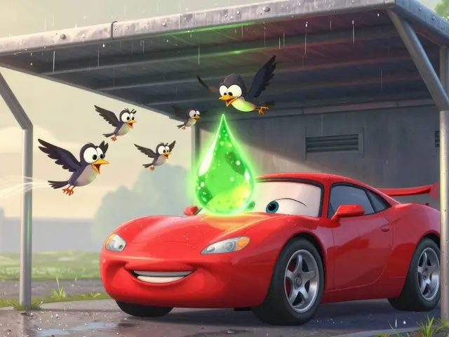 Стоянка под открытым небом: как защитить машину от дождя, снега и птичьего помета