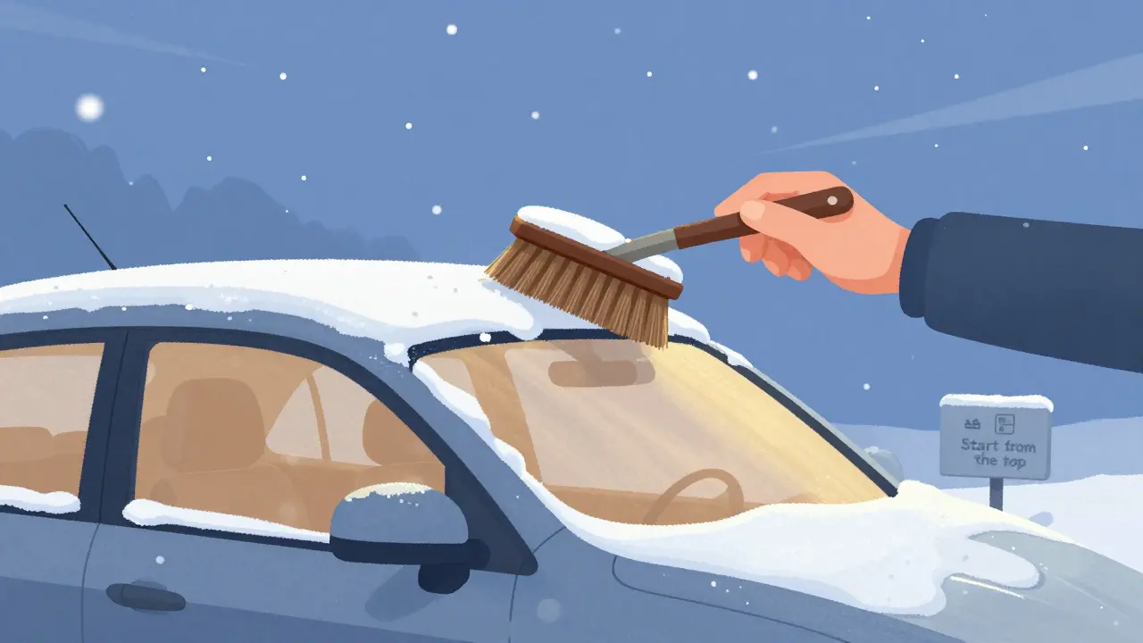 Как безопасно очистить авто от снега и льда без царапин: пошаговая инструкция и лучшие инструменты