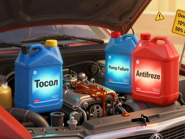 Антифриз и тосол: отличия, цвета и совместимость - что выбрать для вашего авто