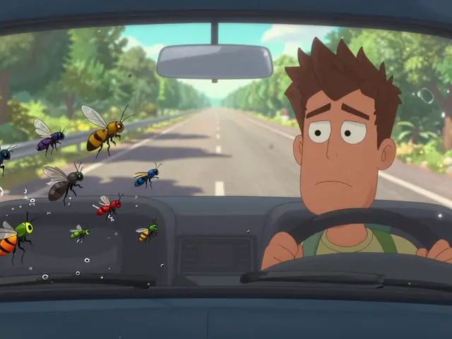 Чем удалить следы насекомых с лобового стекла - проверенные методы и что не стоит делать