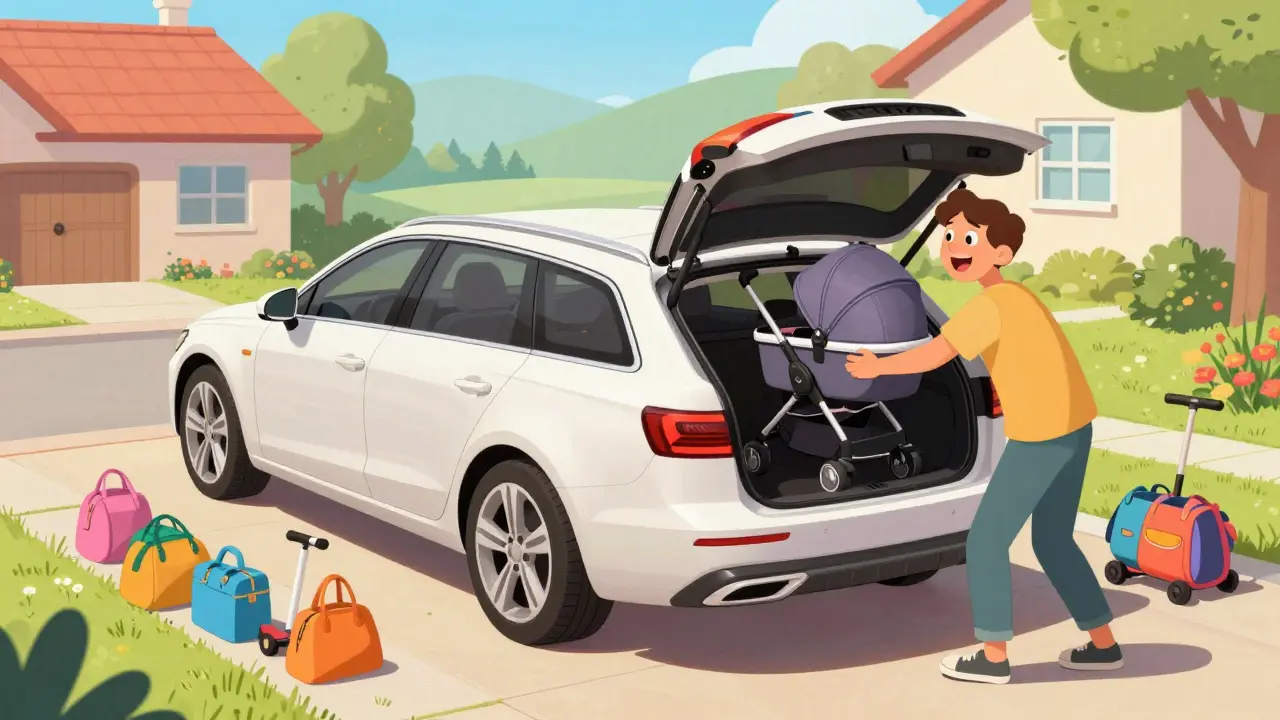 Семейные универсалы 2026: какой багажник вместит всё и где удобнее ставить детские кресла