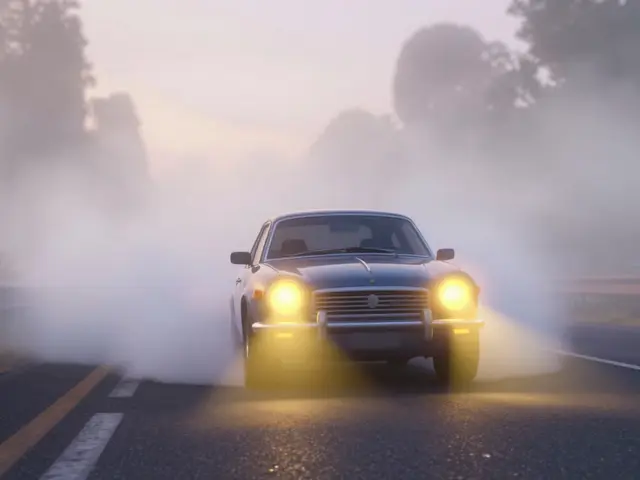 Туман на дороге: как правильно выбрать свет, скорость и дистанцию