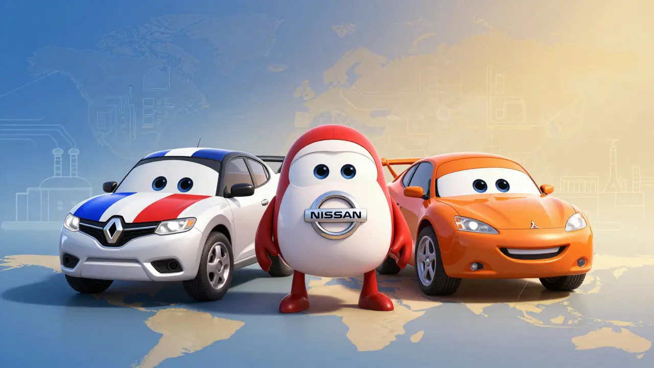 Альянс Renault-Nissan-Mitsubishi: как три гиганта делят мир и технологии