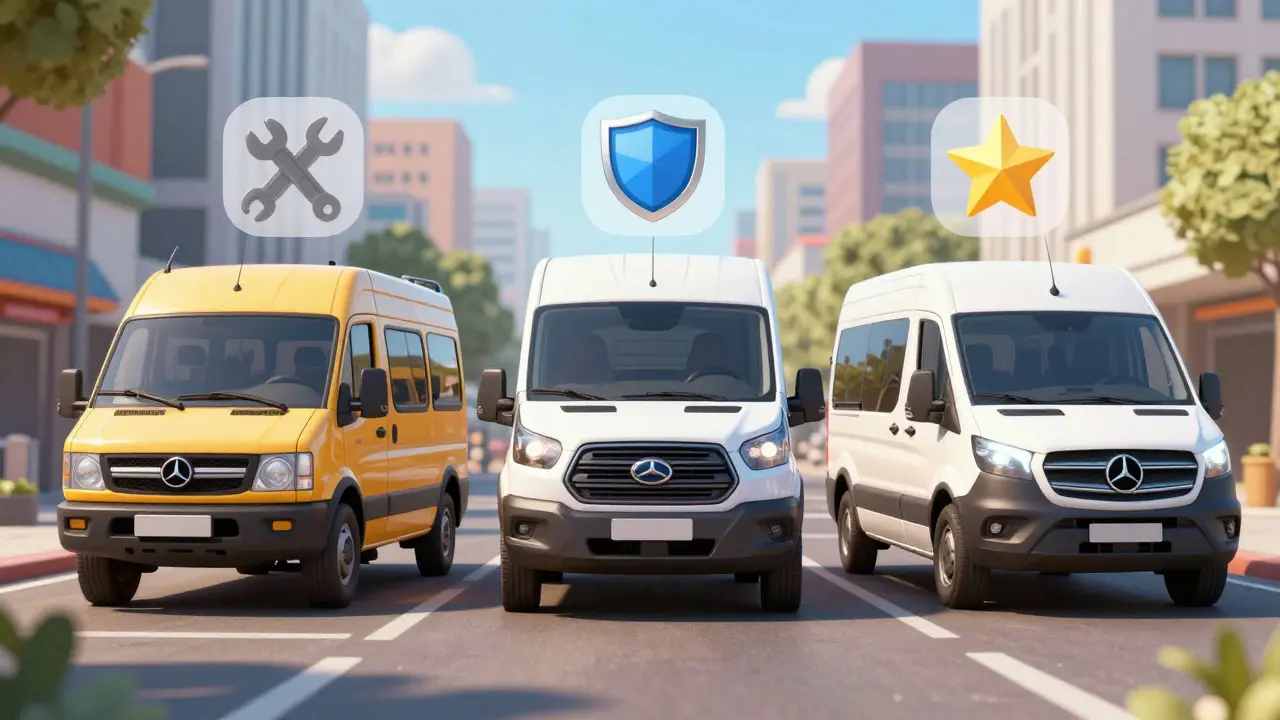 Сравнение популярных грузовиков: ГАЗель, Ford Transit и Mercedes Sprinter
